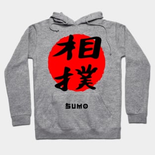 Sumo martial art sport Japan Japanese kanji words character 168 Hoodie